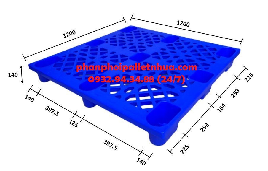 Hướng dẫn sử dụng pallet nhựa bền và an toàn nhất 