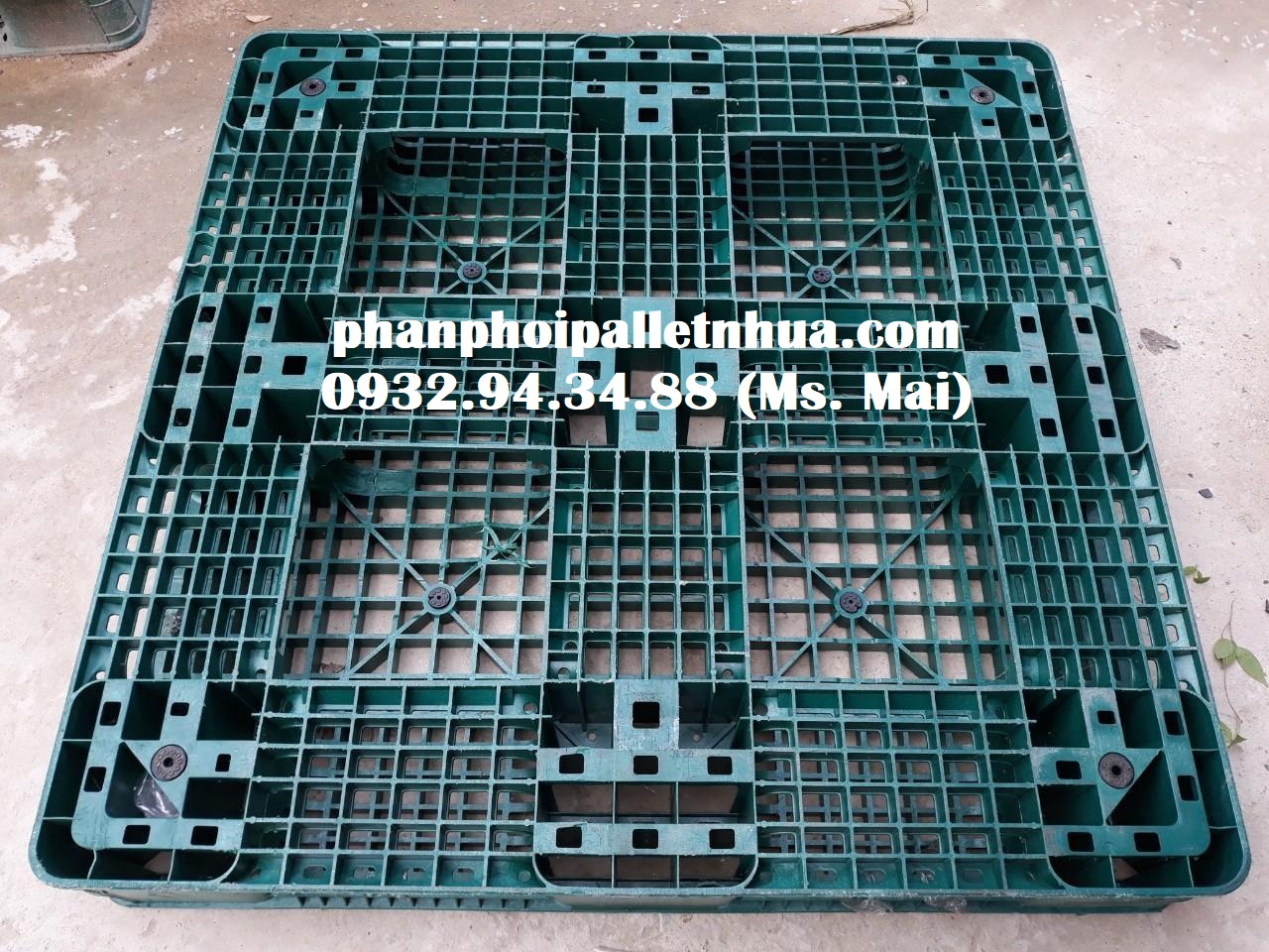 Phân phối pallet nhựa cũ tại Cà Mau, liên hệ 0932943488 (24/7)