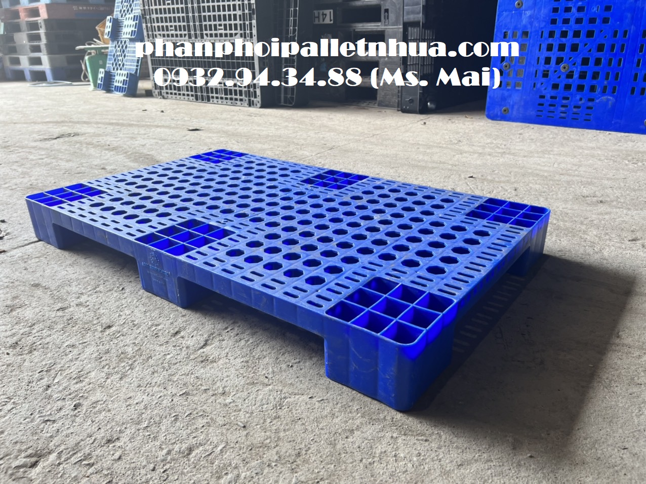 Phân phối pallet nhựa cũ tại Bình Thuận, liên hệ 0932943488 (24/7)