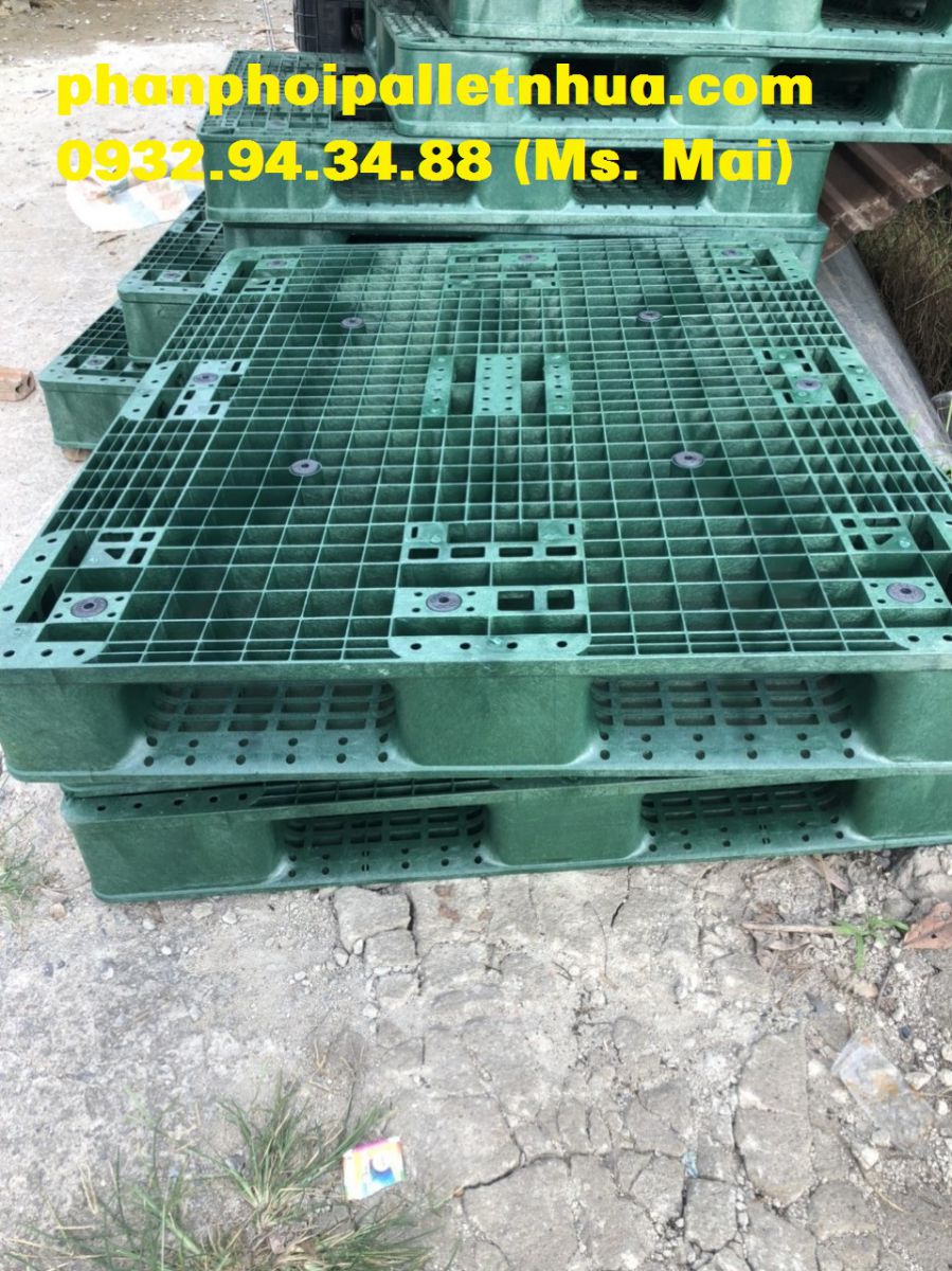 Chuyên cung cấp pallet nhựa cũ tại Bà Rịa Vũng Tàu (BRVT) với giá siêu rẻ