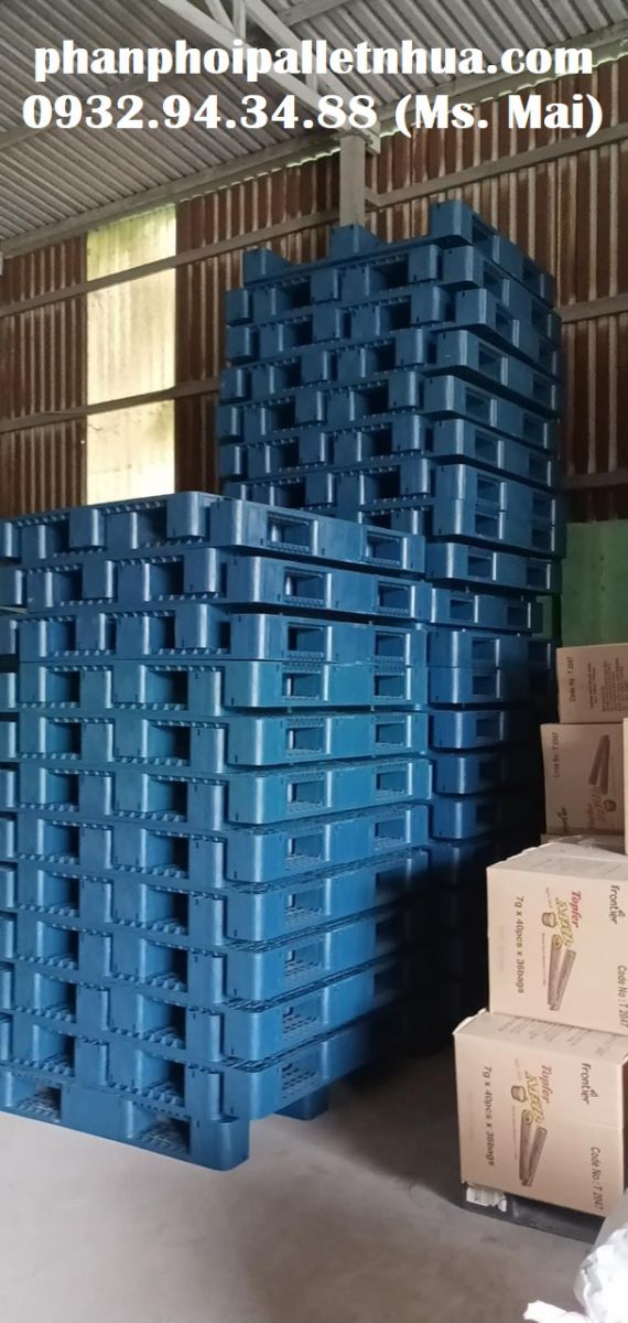 Phân phối pallet nhựa cũ tại Hải Phòng, liên hệ 0932943488 (24/7)