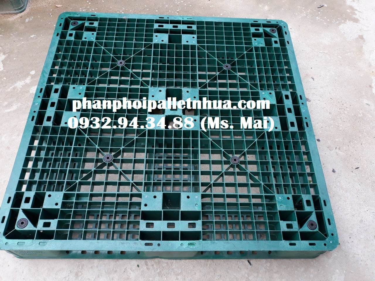Công ty phân phối pallet nhựa giá rẻ tại Sài Gòn, liên hệ 0932943488 (24/7)