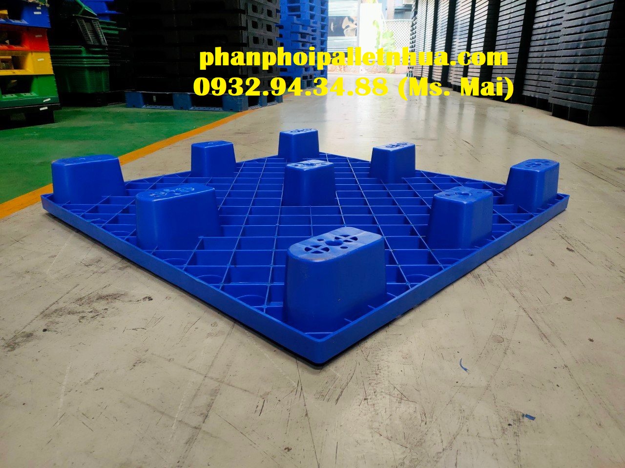 Phân phối pallet nhựa giá rẻ tại Gia Lai, liên hệ 0932943488 (24/7)