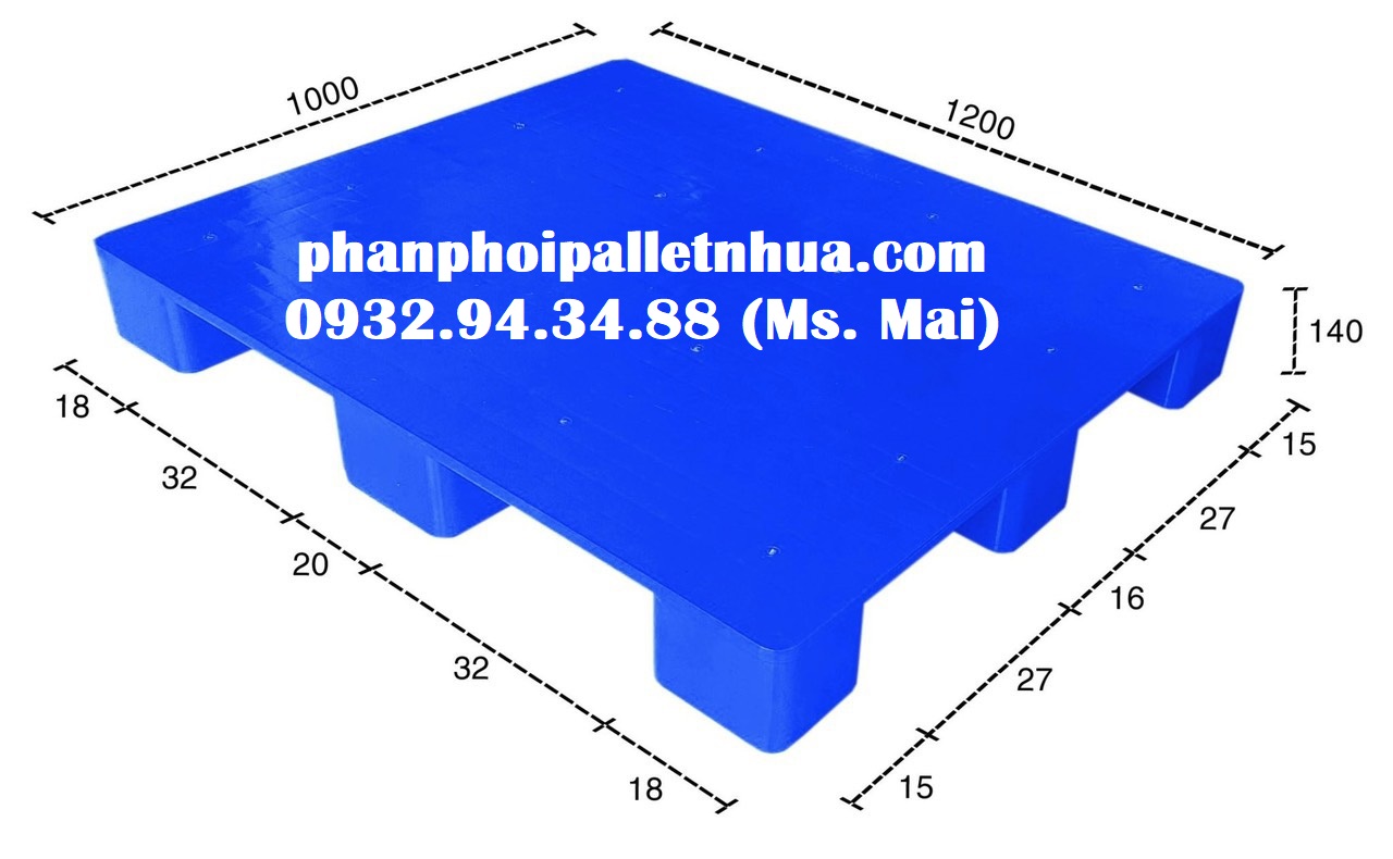 Pallet nhựa màu xanh giá rẻ cạnh tranh, liên hệ 0932943488 (24/7)