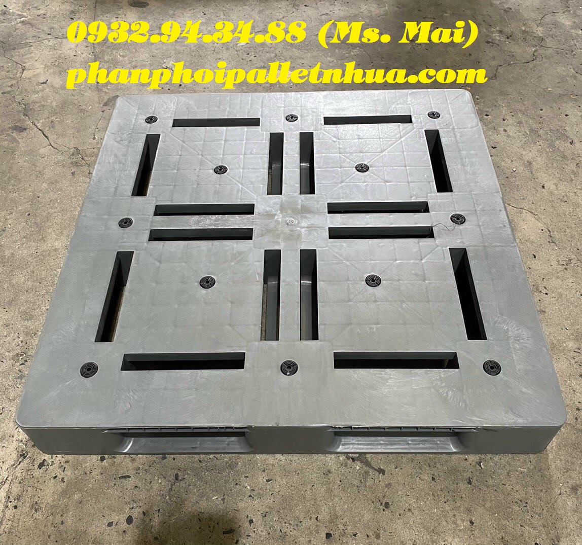 Mẫu pallet nhựa 1100x1100x150mm