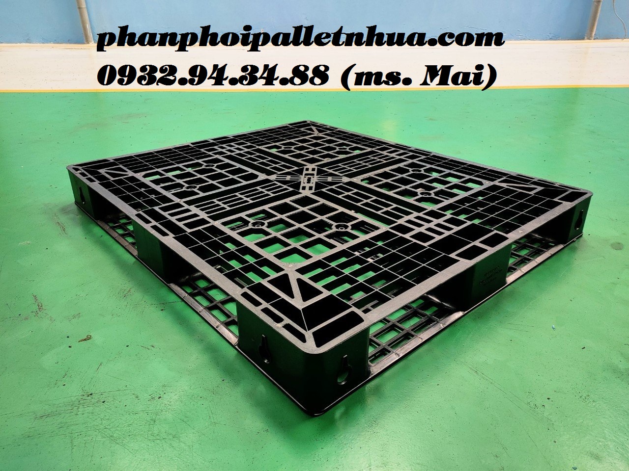 Mẫu pallet nhựa 1200x1000x120mm 