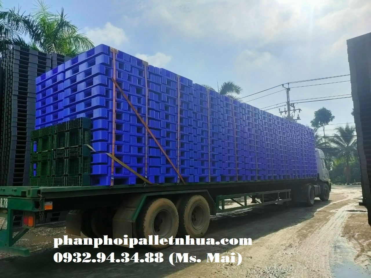 Công ty bán pallet nhựa kê hàng, tấm nhựa kê hàng uy tín