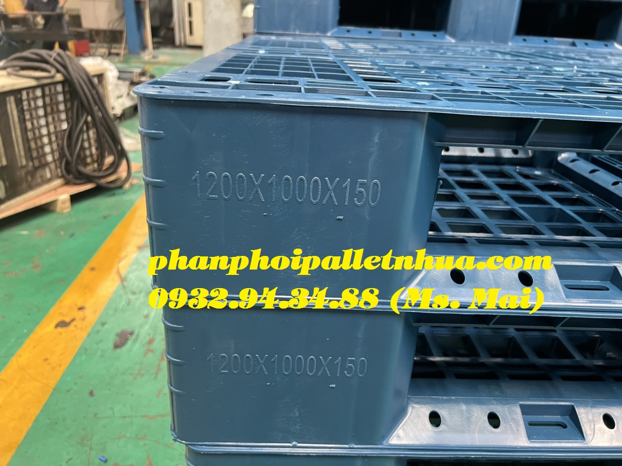 Pallet nhựa 1200x1000mm dùng để làm gì? Giá bao nhiêu? 