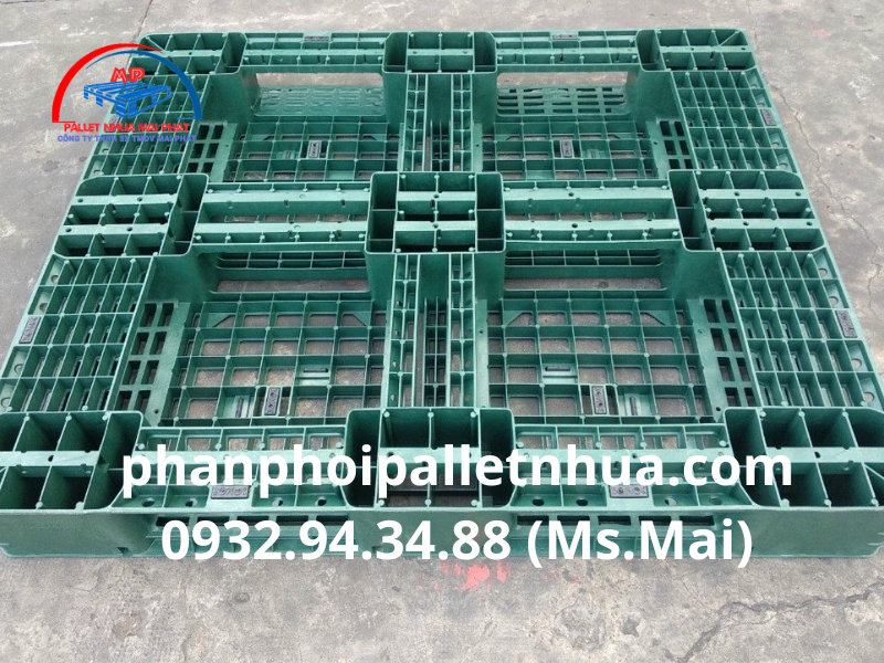 Pallet nhựa tại Bình Tây giá rẻ, tải trọng lớn, độ bền cao