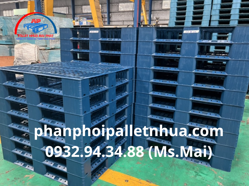 Pallet nhựa tại Tân Thuận giá rẻ, giao hàng nhanh, tận nơi