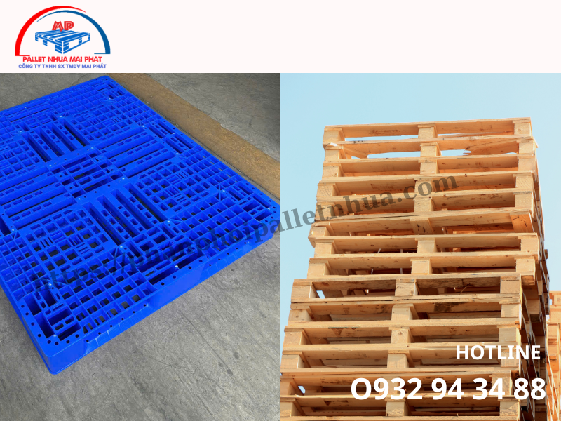 Sự Khác Biệt Giữa Pallet Nhựa và Pallet Gỗ – Loại Nào Tốt Hơn?